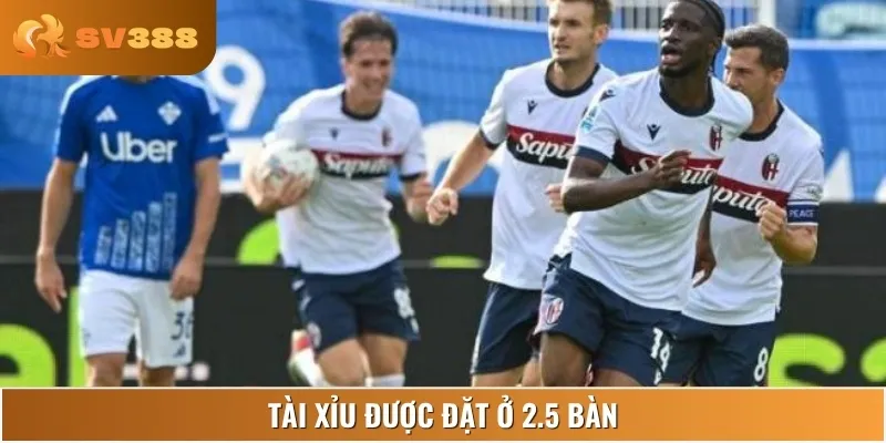 Kèo Tài Xỉu 2.5 bàn cho thấy khả năng trận đấu Bologna vs Como sẽ khan hiếm