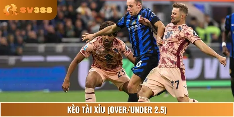 Kèo tài xỉu 2.5 bàn, trận đấu hứa hẹn ít bàn thắng