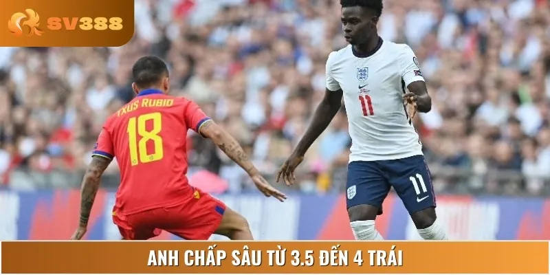 Đội tuyển Anh vượt trội hoàn toàn khiến nhà cái đặt kèo chấp rất sâu