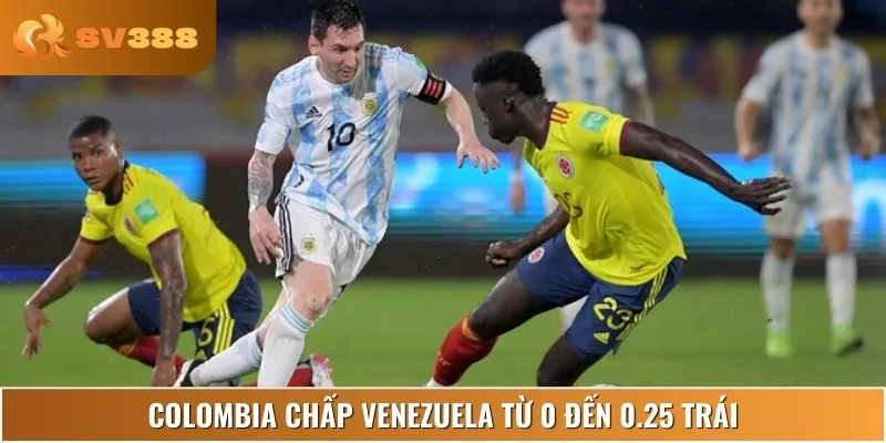 Colombia nhỉnh hơn đôi chút, nhà cái đưa ra kèo chấp nhẹ trên sân khách